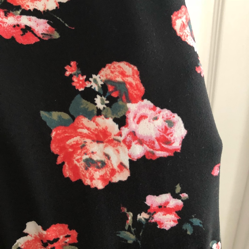 Floral maxi skirt